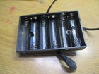 3 Pak  Single Side Spring Loaded 6 X 1 5v Aa Battery Holder Storage Case Box 