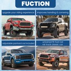 Screw-on Parallel 4 Link Suspension Panhard Bar Hot Rod Rat Car Truck Universal