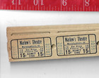 Vintage Lot 100 Marlow s Theatre 15 Cent Admit One Murphreyboro Illinois 