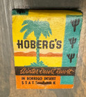 Borrego Springs Ca Hoberg s Desert Resort  Matchbook  Brilliant Color  Free Ship