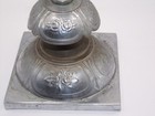 Antique Norblin   Co 14  Sabbath Candlestick Warsaw Poland Circa 1880