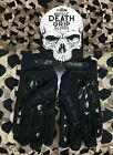 New Exalt Death Grip Full Finger Paintball Gloves - Black - Large
