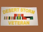U s Military Desert Storm Veteran Window Decal Bumper Sticker 