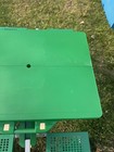 Vintage Handy Folding Suitcase Picnic Table And Chair Set Blue