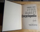 Standard   Poor Stock Market Encyclopedia 1964 Vintage Book