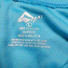 Kanu Surf Shirt Mens Large Blue Long Sleeve Rash Guard Uv Protection Swim Top