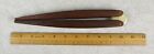 Preben Broste Danish Modern Teak Brass Nutcracker 10 Inches Long Vintage Mcm