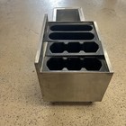 24    Wide Undercounter Bar Bottle Well And Single Pan Iced Drop In With Drain