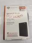 Seagate 4tb Backup Plus Portable External Hard Drive  black  - Brand New