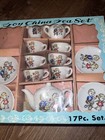 Vintage Jaymar Tea Set 15 Piece Toy Set Porcelain China In Box  Made In Japan