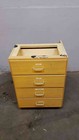 Kewaunee 2  Wood Lab Casework 4-drawer Stack Standing Height
