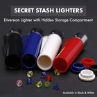 Smooth Lighter Hidden Compartment   Secret Stash Box   Diversion Safe