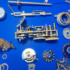 Vintage Steampunk Gear Lot - Mixed Metal  Brass Steel Dials Levers Gears