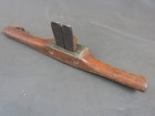 Vintage Wooden Coach Makers Router Plane Rounding Tool With Steel Sole Old Tool