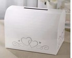 White Wedding Card Holder Box