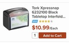 Tork Tabletop Napkin Dispenser  6232100