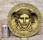 Original Milo Bronze Medusa Wall Hanging Bas Relief Sculpture Greek Artifact Dec