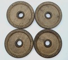 Billard Thin Dimpled 5 Lb Barbell Weight Plates  Standard 1  Hole  X 4   20 Lb