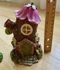 Fairy Garden Lot- Tree House  Pink Flower Hammock  Celebrate It Tiny Treasures