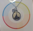 New Lds Young Women s Silver Medallion Necklace Emblem Of Belonging Temple 925 