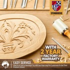 Wood Carving Hand Chisel Tool Set 12pcs Professional Woodworking Gouges Tools Us