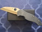  nice      Spyderco - Canis W  Cf g10 Laminate Handle   S30v Blade   c248cfp 