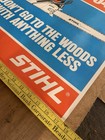 Vintage Stihl 044 Dealer Advertising Poster Sign Original 24x36