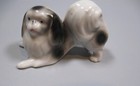 3 Vintage Pekingese Dog Figurines 2 Japan 1 Marble