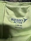 Old Navy Active Girls Camo Athletic Skirt Size L 10-12 Built-in Shorts
