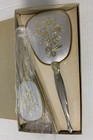 Vintage Vanity Hand Mirror Brush   Comb Set Of 3 Dresser 1950   s 1960   s Nylon Usa