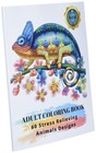Adult Coloring Book   60 Stress Relieving Animals Designs  A Lot Of Relaxing And