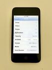 Apple Ipod Touch 4th Gen 8gb Md057ll a A1367 Black Mp3 Player Cracked Screen
