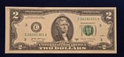  5  Uncirculated  2 Bills - Sequential Consecutive Two Dollar Currency Lot