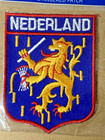 Vintage Nederland Patch Travel Souvenir Crest Embroidered Soccer Jersey Patch