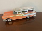 Vintage 1950s Daito Japan Tin Friction Station Wagon Car     13    Chevy Style Htf