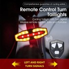 Wireless Bike Taillight Remote Turn Signal Bicycle Rear Light Cycling Tail Lamp