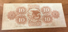  10 Dollars  Cantal Bank New Orleans Louisiana Obsolete Currency Bank Note