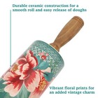 Merry Meadows 17 72-inch Ceramic Rolling Pin