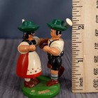 Erzgebirge Miniature German Wooden Dancing Figurine
