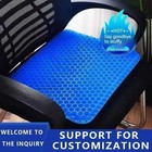 Honeycomb Gel Seat Cushion 2 5  Thick   Cooling  Orthopedic Support