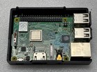 Raspberry Pi 3 Model B  Single Board Computer With Metal Case And Ac Adapter