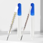 2pcs Oral Thermometer For Adults   Kids - Glass Rectal Thermometer  Accurate Eas