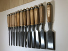 Vintage Japanese Nomi Oire Chisel Set Of 12 Unused Woodworking Tools From Japan