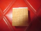 Vintage Ez Haul Rentals Metal   Wood 1960 s Small Printers Block