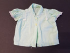 Vintage Infant Girl Dresses Lot Of 3 Pink White Green Embroidered Lace 3455jr