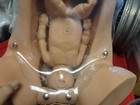 Simulaids Childbirth Training Manikin Birth Vag Canal Simulator W  Fetus   Baby