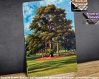 Augusta National Golf Club Course Eisenhower Tree Pga Masters Art Print 1rioil