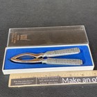 Heilag Olav Og Hans Menn Viking Seafood Nut Cracker Norwegian Konge Tinn Pewter