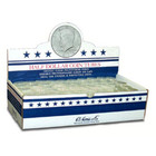 Half-dollar  50 Cent  Size Coin Tubes  100 Count  - Official Whitman