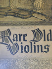 Rare Old Violins 1929 Antique Book A Picture Catalog Lyon   Healy Collection